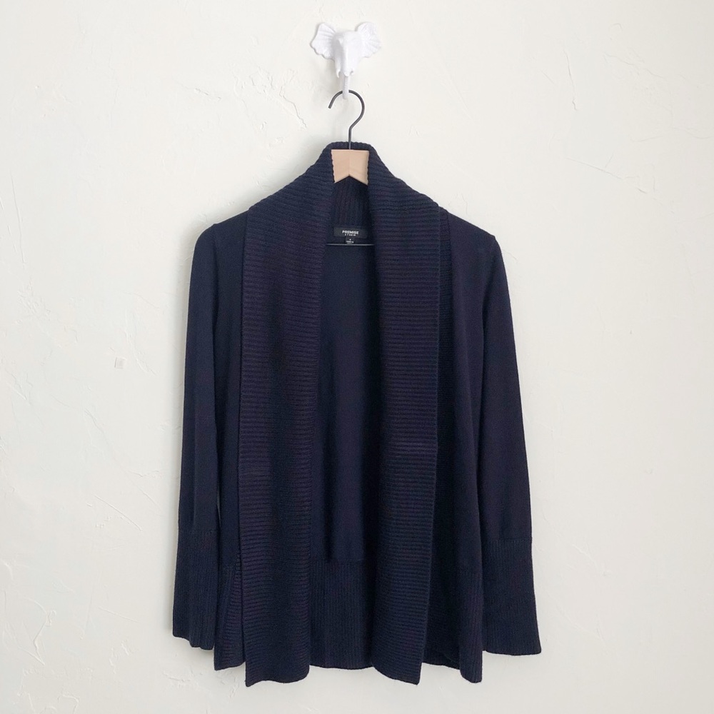 Premise Studio Navy Blue Cardigan Size Small